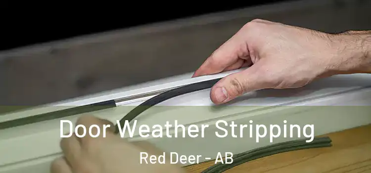 Door Weather Stripping Red Deer - AB